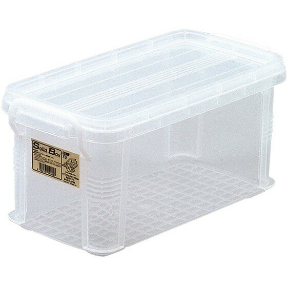 不動技研 ソリッドボックス75 クリア F2148S 新生活