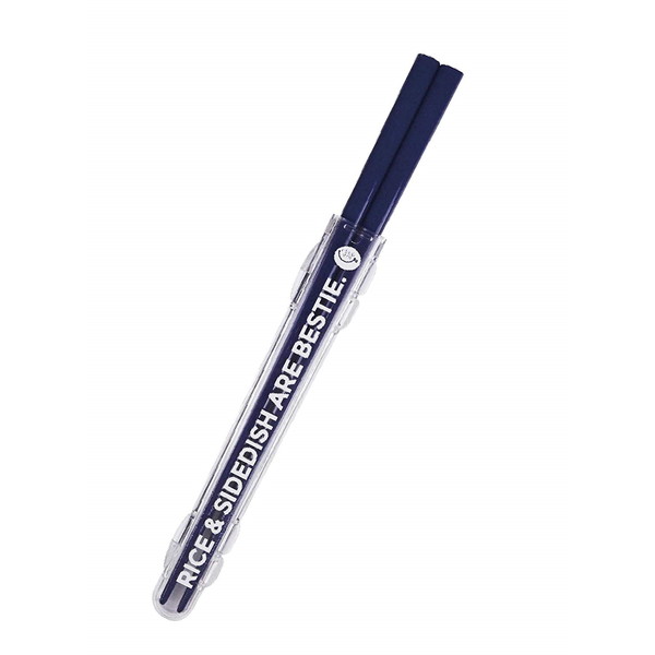 【エントリーでポイント10倍！ 4/15 0:00~23:59】 CB JAPAN DSK フードマン専用箸 ネイビー P10d15のサムネイル