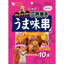 マルカン ゴン太のササミ・スナギモ・さつまいも 三色巻き うま味串 10本 おやつ ペット 犬用