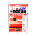 カンペハピオ 油性木部保護塗料 ウォルナット 3.2L