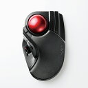エレコム トラックボールマウス 8ボタン 人差し指 中指 LLサイズ チルトホイール 大玉 リストレスト 2.4GHz 無線 高耐久スイッチ 半年保証 ブラック...