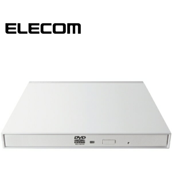 ELECOM LDR-PMK8U2VWH [ DVD}` hCu Ot mini-B USB2.0 \tgt oXo[쓮 USB P[ut zCg ] [J[