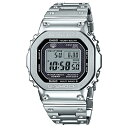 【4/25限定!エントリー&抽選で最大100%Pバック】腕時計 時計 CASIO カシオ G-SHOCK メンズ GMW-B5000D-1JF Gショック GSHOCK ジーショック ソーラー 電波 ウォッチ デジタル フルメタル シルバー 誕生日 新生活 父の日 プレゼント ギフト 贈り物 GMWB5000D1JF