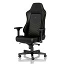 【正規取扱店】noblechairs ゲーミングチェア ゴールド HERO デスクチェア オフィスチェア NBL-HRO-PU-GOL-SGLオフィスチェア ラージサイズ ワイド座面 リクライニング テレワーク 在宅 PC作業 長時間作業 eスポーツ 1年保証 簡単組み立て レビューCP1000