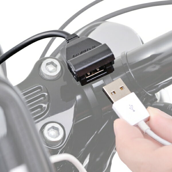 デイトナ D93040 [2.1バイク専用電源 USB2ポート]