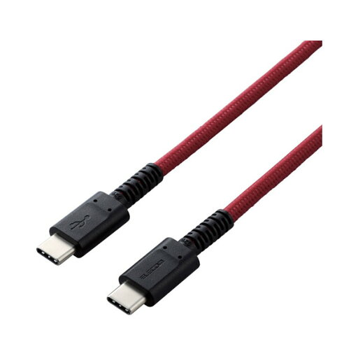 ELECOM MPA-CCS12PNRD スマホ・タブレット用USBケーブル USB(C-C) 高耐久 Power Delivery対応 認証品 1.2m レッド メーカー直送 ELECOM MPA-CCS12PNRD スマホ・タブレット用USBケーブル USB(C-C) 高耐久 Power Delivery対応 認証品 1.2m レッド メーカー直送