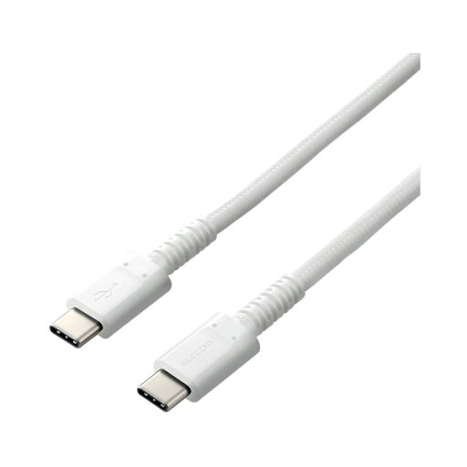 ELECOM MPA-CCS12PNWH スマホ・タブレット用USBケーブル USB(C-C) 高耐久 Power Delivery対応 認証品 1.2m ホワイト メーカー直送 ELECOM MPA-CCS12PNWH スマホ・タブレット用USBケーブル USB(C-C) 高耐久 Power Delivery対応 認証品 1.2m ホワイト メーカー直送