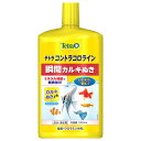 商品説明★ 熱帯魚・金魚などの水槽設置時・水換え時のカルキ抜き。水道水に含まれる魚に有害なカルキ(塩素)やクロラミンを速やかに中和し、無害にします。ミネラル(ヨウ素化合物)を含み、水道水を自然環境水に近づけて、魚の活力を促す水に調整します。スペック* 原材料(成分)：水、他* 原産国または製造地：ドイツ* 個装サイズ：120×63×247* 内容量：1000ml