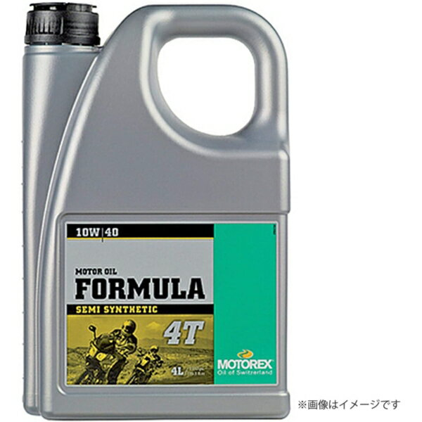 デイトナ D97805 MOTOREX(モトレックス) FORMULA 4T(15W-50) 4L バイク用 4サイクルオイル 部分合成油