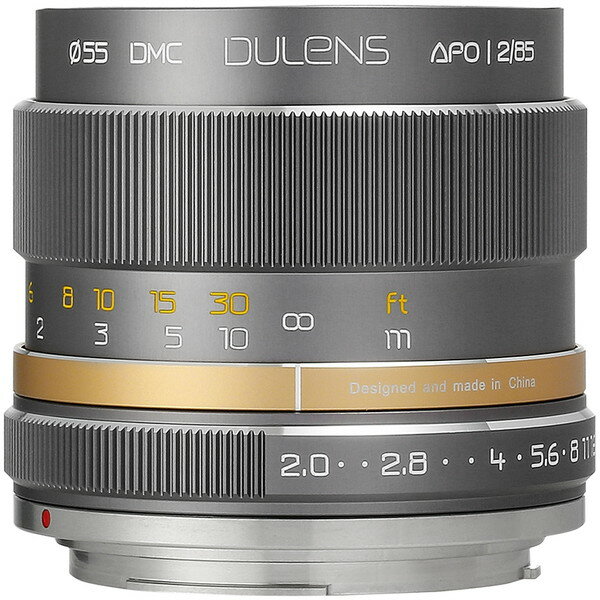 毒鏡 DULENS APO 85mm F2 ニコンFマウント (グレー) [ 交換レンズ ]