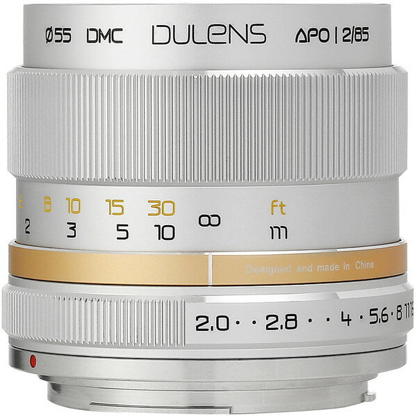 毒鏡 DULENS APO 85mm F2 ニコンFマウント (シルバー) [ 交換レンズ ]