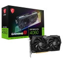 MSI GeForce RTX 4060 GAMING X 8G グラフィックボード