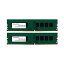 princeton PDD4/2666-8GX2 288pin DDR4 DIMM [ ǥȥåѥ(8GB2) ]