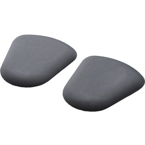 ELECOM MOH-EL01BK チャコールブラック エルボーレスト エルブ 扇形タイプ