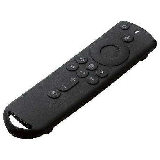 ELECOM AVD-AFTSRCBK ブラック リモコンカバー FireTVStick4K対応音声認識リモコン用