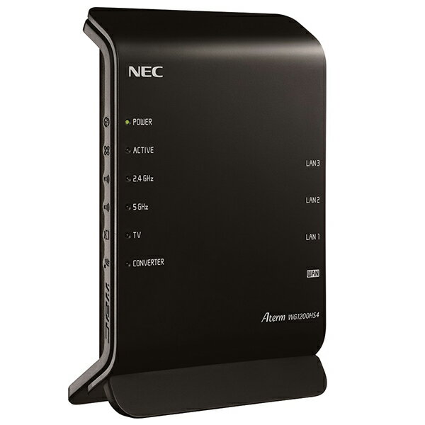 NEC PA-WG1200HS4 Aterm 無線LANルーター（IEEE802.11a/b/g/n/ac 867 300Mbps）