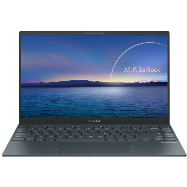 ASUS UM425IA-AM008TS パイングレー ZenBook 14 UM425IA [ノートパソコン 14型 / Win10 Home / Office搭載]薄型軽量 長時間バッテリー 高速充電 HDMI RYZEN フルハイ SSD Wifi イルミネートキーボード Office