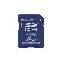 ELECOM MF-FSD008GC4/H SDHCJ[h Class4 8GB @lp ȈՃpbP[W