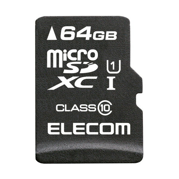 ELECOM MF-MSD064GC10R MicroSDX