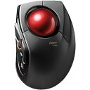 ELECOM M-DPT1MRXBK トラックボールマウス 人差し指 8ボタン チルト機能 有線 無線 Bluetooth 1000万回耐久 ブラック メーカー...