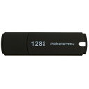 キャップUSBフラッシュメモリー 128GB ブラック PFU-XJF 128GBK PRINCETON