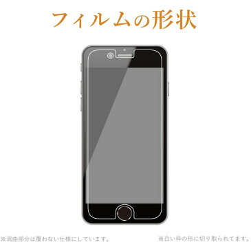 ELECOM PM-A19AFLBLGN iPhone SE 第2世代/液晶保護フィルム/ブルーライトカット/高光沢