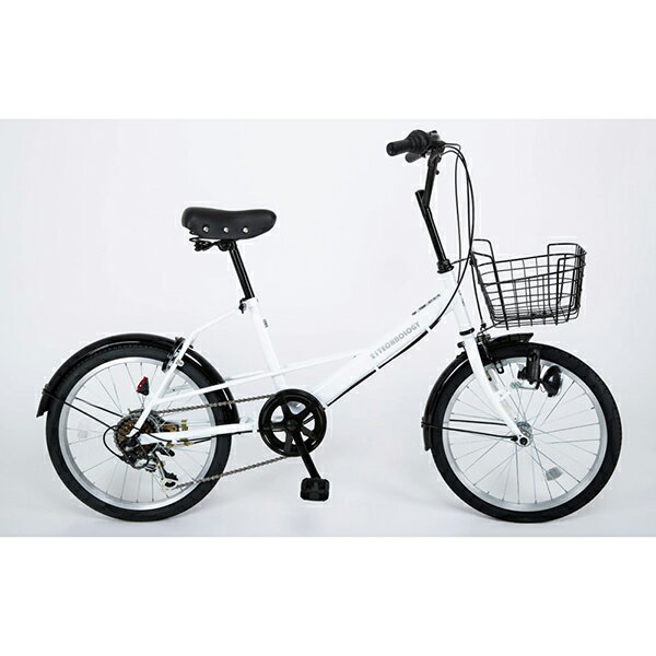 21Technology SK206 ホワイト [ミニベロ（20インチ・6段変速）] メーカー直送 小型自転車 ミニベロ ア..