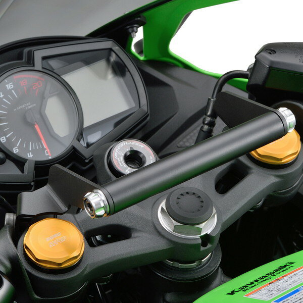  デイトナ D19256 クランプバー Ninja ZX-25R/SE専用 マルチバーホルダー アッシュシルバー バイク用