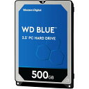 WESTERN DIGITAL WD5000LPZX WD Blue 2.5インチ 内蔵HDD(500GB)