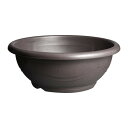 スドー メダカ鉢 黒茶 18