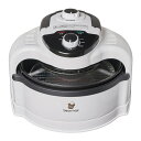 ノンフライヤー 家庭用 エアロ・オーブン AO-250W ホワイト ノンオイル調理 遠赤外線 揚げる 焼く 煮る 油カット タイマー 温度調節 90-250度 ...