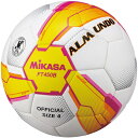 MIKASA ミカサ サッカーボール 4号ALMUNDO 検定球 貼り 黄ピンク アルムンド FT450B-YP その1