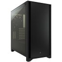 CORSAIR ミドルタワーPCケース 4000D TG BLK (CC-9011198-WW) -お品- -ds