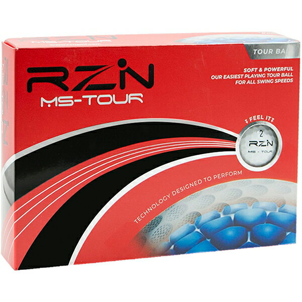 日本正規品 レジンゴルフ RZN レジン ボール 2020年モデル MS-TOUR 1ダース 12個入 