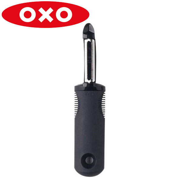 OXO(オクソー）ソフトスキンピーラー 1061242 トマト湯剥き 桃 マンゴー キュウイ 薄皮 スライサー カッター I 型 たて型 縦型 皮むき ピーラー じゃがいも トマト 人参 スライス リンゴ エクプラ特選