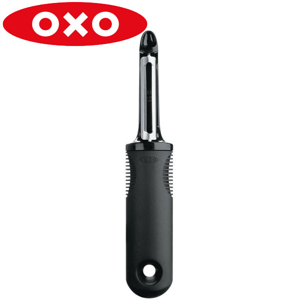 OXO(オクソー）タテ型ピーラー 20081 スライサー カッター I 型 芽取り たて 皮むき ピーラー じゃがいも 人参 スライス リンゴ 便利 ト 持ちやすい 縦型 タテ型 ささがき 笹がき 剥く 剥き 食洗機 洗浄機 エクプラ特選