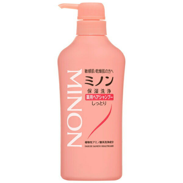 第一三共ヘルスケア ミノン薬用ヘアシャンプー 450ML