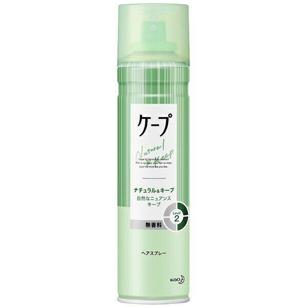 花王 ケープ ナチュラル&キープ 無香料 180g