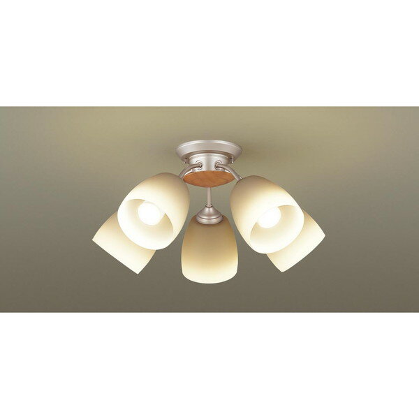 Panasonic パナソニック LGB57516K LEDシャンデリア 10畳用 電球色 U-ライト方式 電気工事不要 白熱電球60形5灯器具相当 非調光