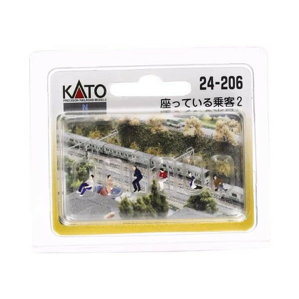 カトー 24-206 座っている乗客2