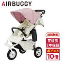 エアバギー ココプレミア フロムバース ブロッサム AIRBUGGY COCO PREMIER EX FROMBIRTH [ 三輪ベビーカー / 新生児から ] 【正規品】【保証期間：2年】【レインカバー付き】 新フレーム オーバルフレーム おしゃれ パステルカラー レビューCP4000