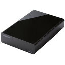 【4 25限定!エントリー&抽選で最大100%Pバック】ELECOM ELD-FTV040UBK ブラック 外付けハードディスク HDD 3.5インチ 4TB USB3.2Gen1 USB3.1Gen1 USB3.0対応 テレビ録画 EU RoHS指令準拠 メーカー直送