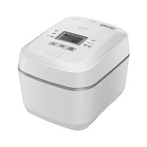 炊飯器 5.5合炊き 日立 ふっくら御膳 沸騰鉄釜 RZ-V100EM(W) フロストホワイト 圧力スチーム IHジャー 蒸気カット スチーム保温 極上コース 炊飯 コース豊富 少量炊き 文字見やすい お手入れ簡単 プレゼント お祝い