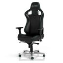 【正規取扱店】 noblechairs ゲーミングチェア メルセデス NBL-EPC-PU-MPF-SGL マットブラック 黒 デスクチェア オフィスチェア EPIC Mercedes-AMG Petronas Formula One Team 2021 Edition ワイド座面 テレワーク 在宅 PC作業 長時間作業 eスポーツ 1年保証 レビューCP1000