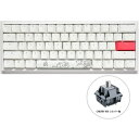 【正規代理店】 Ducky ダッキー One2Mini RGB 60% PureWhite dk-one2-rgb-mini-pw-silver ゲーミングキーボード キーボード 英語配列 US配列 海外ゲーム推奨 銀軸 シルバー軸 高速タイピング推奨 e-sports eスポーツ 新生活