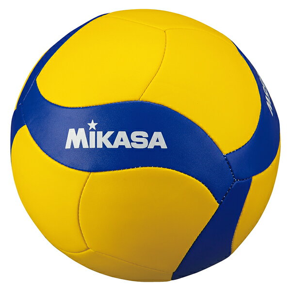 【12/10限定 エントリー&抽選で最大P100%還元】MIKASA ミカサ バレーボール 4号 レクリエーション 縫い 黄青 V455Wのサムネイル