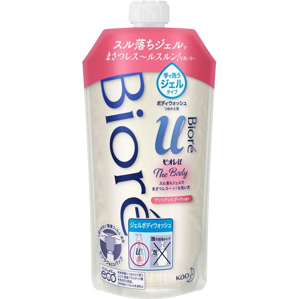 花王 ビオレu ザボディ ジェルタイプ ブリリアントブーケの香り つめかえ用 340ml kaouSKN kaouNYK