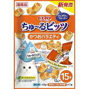 いなばペットフード CIAO ちゅ～るビッツ おやつ 猫用 12g×15袋 国産 スナック かつおバラエティ ちゅーる チュール エクプラ特選