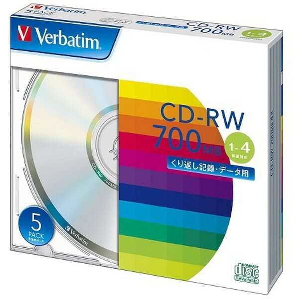 Verbatim SW80QU5V1 [データ用CD-RW (700MB・4