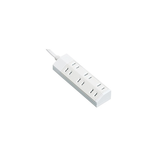 商品説明★ 熱に強い二重ボディです。★ ほこり等で起こるトラッキングを抑え、感電もしにくいです。スペック* 幅(mm): 220* 奥行(mm): 90* 高さ(mm): 50* コンセント数: 6個口* ケーブル長(m): 3* 色: ホワイト* 雷サージ低減素子: -* スイッチなし* スナップキャップ付